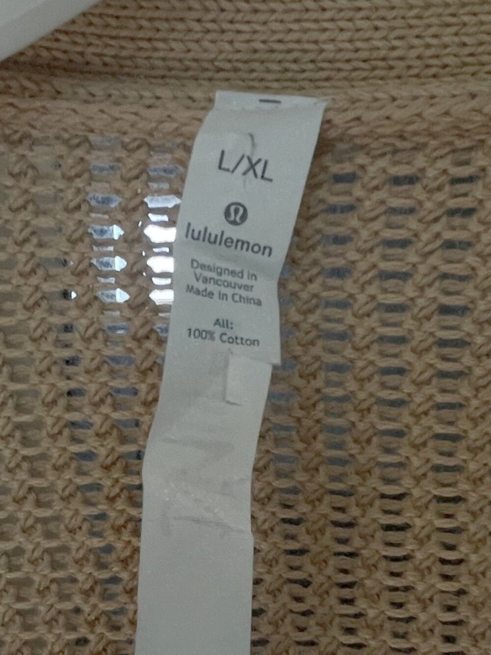 LuLulemon Size L/XL Easy Embrace Wrap Cardigan Sweater with Side Pockets - Picture 3 of 4